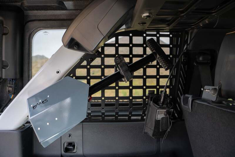 DV8 21+ Ford Bronco Pocketed Rear Window Molle Panels (Soft Top/2-Door Models) - MPBR-08 Photo - out of package