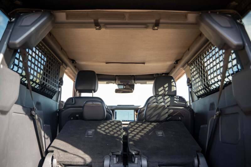 DV8 21-24 Ford Bronco 2-Door Rear Window Pocket Molle Panels - MPBR-12 Photo - out of package