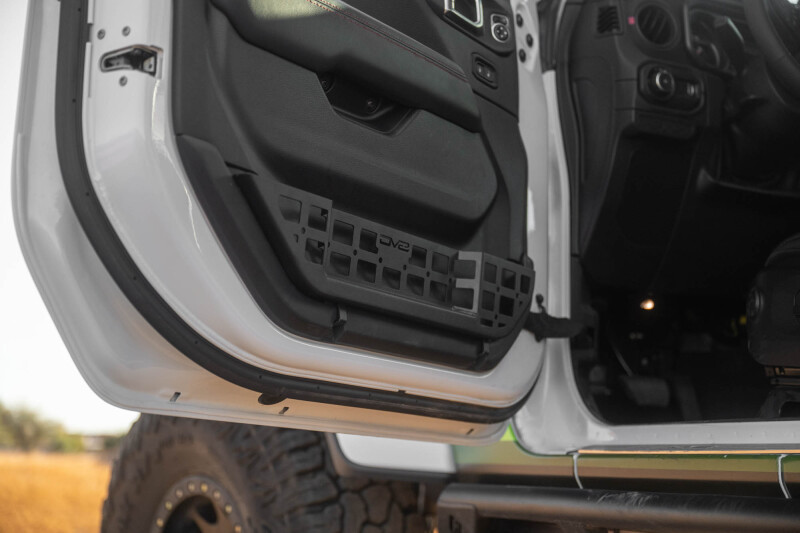 DV8 Offroad 18-25 Jeep Wrangler JL Electric Seat Front Door Molle Pockets - MPJL-10 Photo - out of package