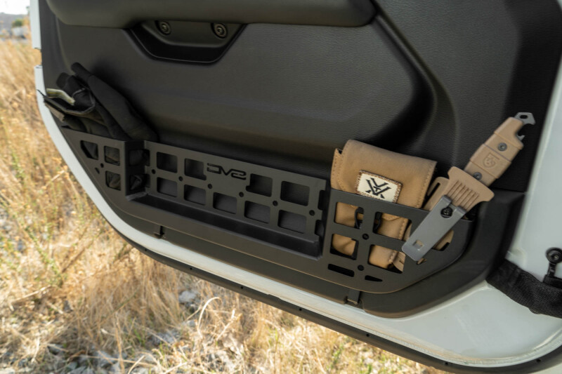DV8 Offroad 18-25 Jeep Wrangler JL Electric Seat Front Door Molle Pockets - MPJL-10 Photo - out of package