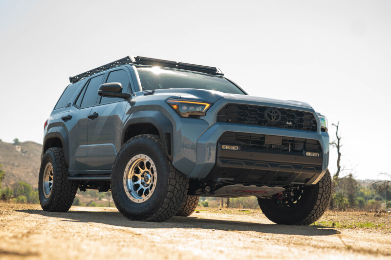 DV8 Offroad 25-26 Toyota 4Runner Roof Rack Light Cutout Fairing (Use w/ PN RRTF3-02) - RRTF3-02L Photo - out of package