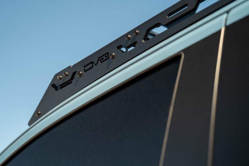 DV8 Offroad 25-26 Toyota 4Runner Roof Rack Light Cutout Fairing (Use w/ PN RRTF3-02) - RRTF3-02L Photo - out of package