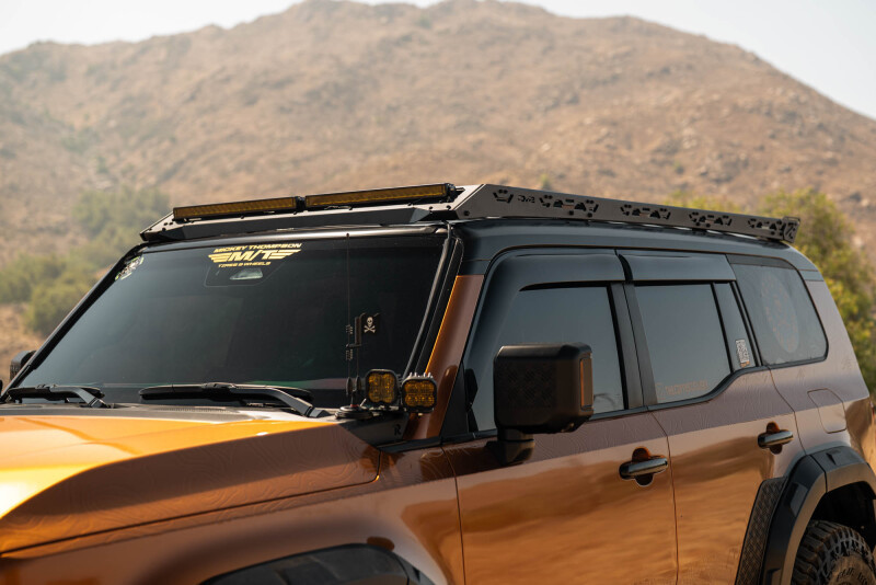 DV8 24-25 Toyota Land Cruiser / GX550 Roof Rack Light Mount (for RRTL4-01) - RRTL4-01L Photo - out of package