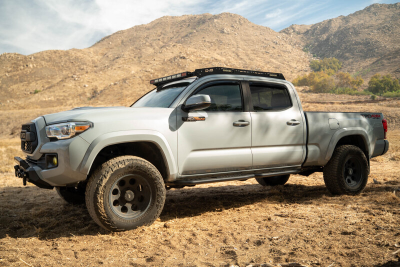 DV8 Offroad 16-23 Toyota Tacoma Crew Cab OE Plus Side Steps - SRTT1-02 Photo - out of package