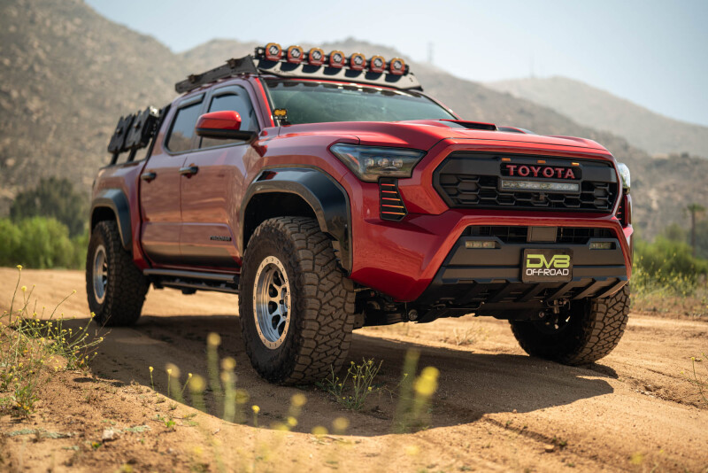 DV8 Offroad 24-25 Toyota Tacoma Double Cab Rock Sliders - SRTT1-04 Photo - out of package