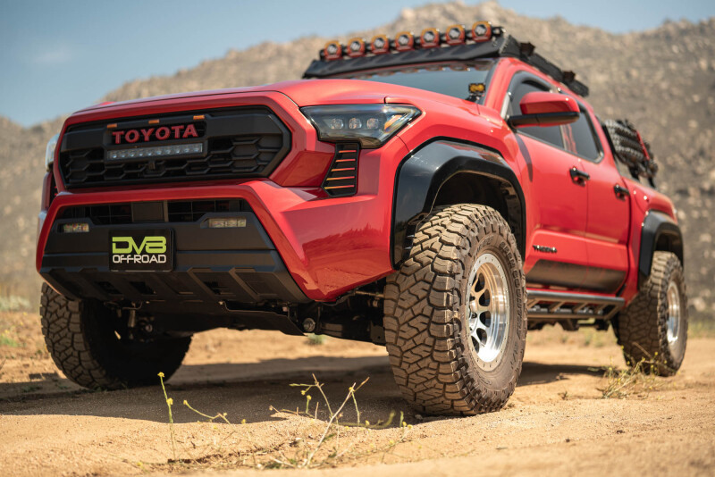 DV8 Offroad 24-25 Toyota Tacoma Double Cab Rock Sliders - SRTT1-04 Photo - out of package