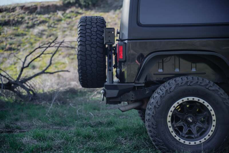 DV8 07-18 Jeep Wrangler (JK) Tire Carrier for MTO Bumper - TCJK-13 Photo - out of package