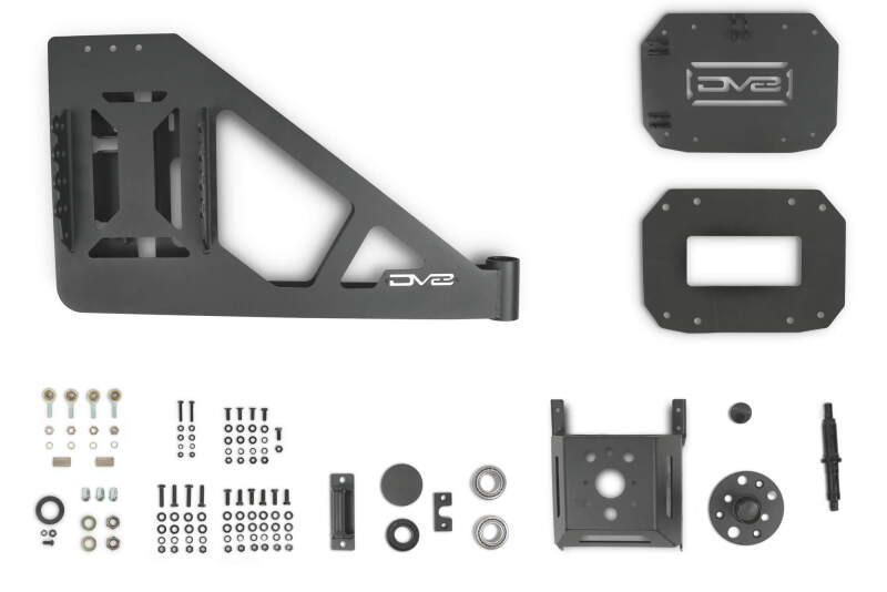 DV8 Offroad 18-23 Jeep Wrangler JL MTO Series Bumper Spare Tire Swing Gate - TCJL-13 Photo - out of package