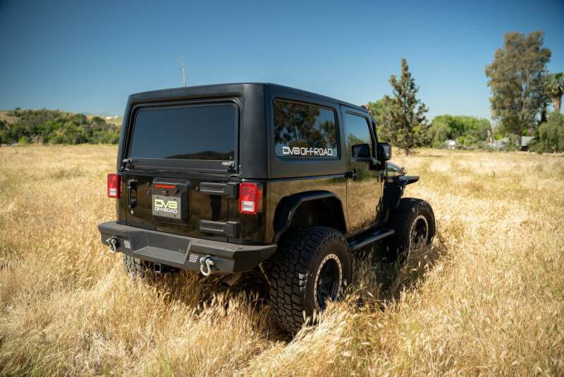 DV8 Offroad 07-18 Jeep Wrangler JK Spare Tire Delete - TSJK-01 Photo - out of package