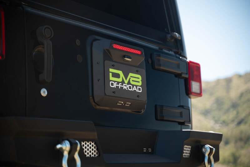 DV8 Offroad 07-18 Jeep Wrangler JK Spare Tire Delete - TSJK-01 Photo - out of package
