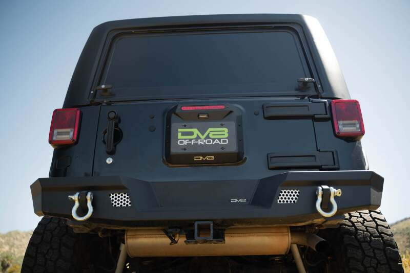 DV8 Offroad 07-18 Jeep Wrangler JK Spare Tire Delete - TSJK-01 Photo - out of package
