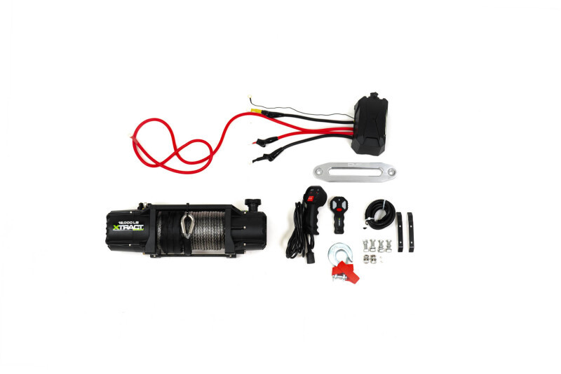 DV8 Xtract 12k Synthetic Rope Winch - WB12K-SR Photo - out of package