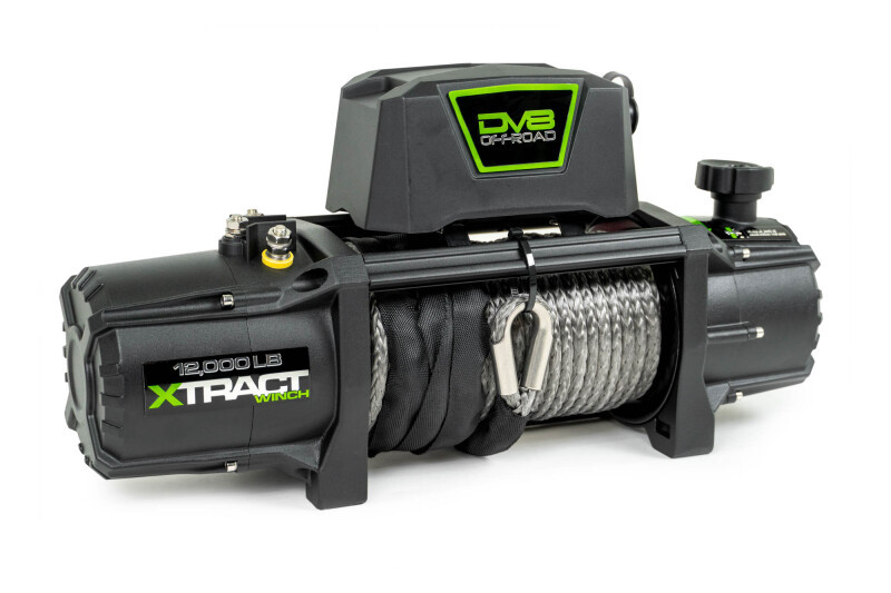 DV8 Xtract 12k Synthetic Rope Winch - WB12K-SR Photo - out of package