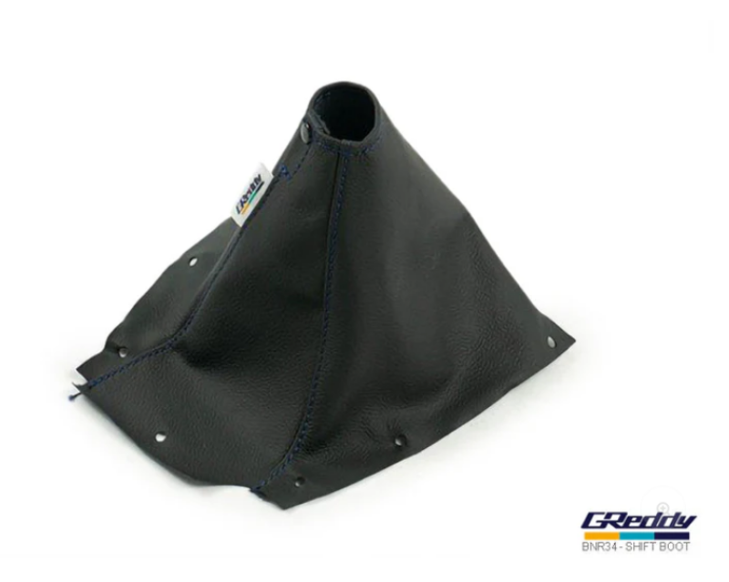 GReddy 99-02 Nissan Skyline R34 Genuine Leather Shift Boot - 16520702 User 1