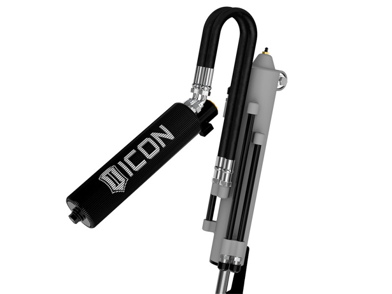ICON 21-25 Ford F-150 Raptor Driver Side Rear 3.0 Zeta RXT Remote Reservoir Shock - 95206L Photo - Close Up