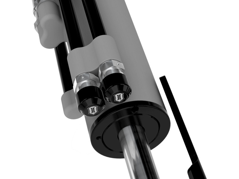 ICON 21-25 Ford F-150 Raptor Driver Side Rear 3.0 Zeta RXT Remote Reservoir Shock - 95206L Photo - Close Up