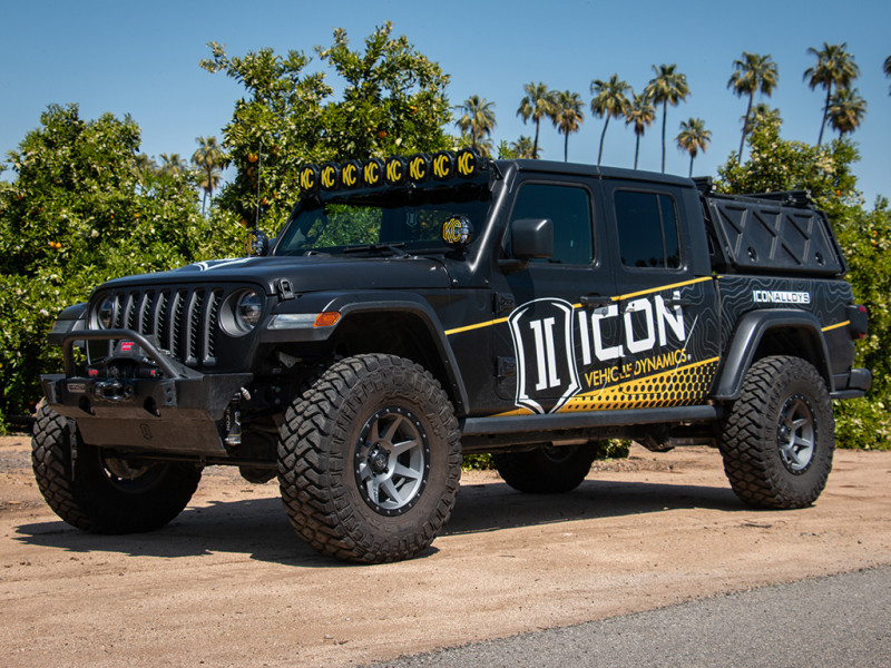 ICON 2020+ Jeep Gladiator 2.5in Stage 5 Suspension System (BILLET) - K22105 Photo - lifestyle view