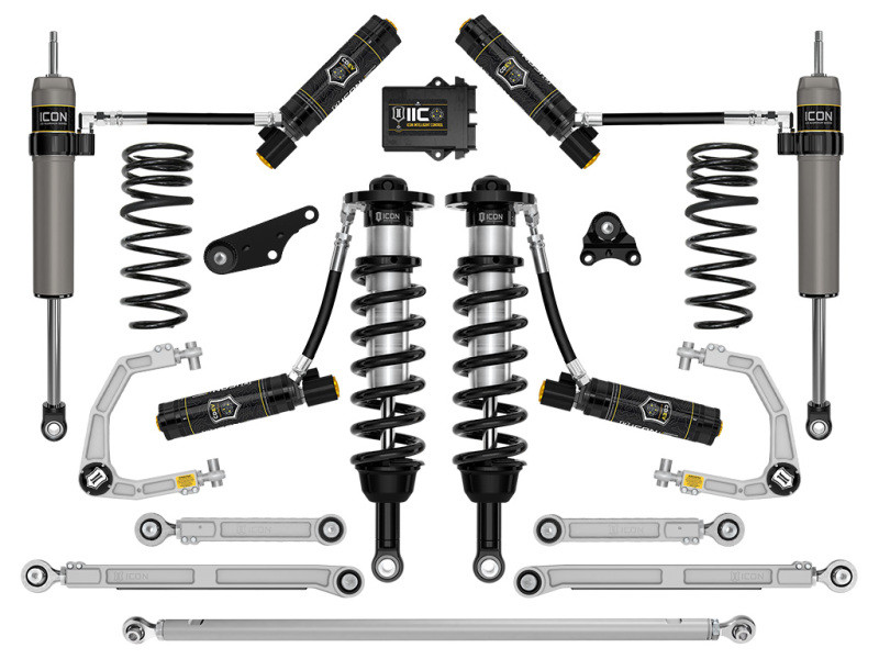 ICON 2024+ Toyota Tacoma 1.25in-3in Stage 13 Suspension System Billet - K53303 Photo - Primary