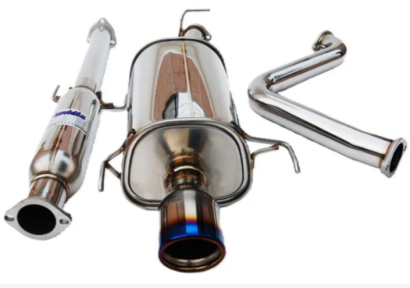 Invidia 97-01 Prelude Q300 Titanium Rolled Tip Cat-back Exhaust **Fits BASE Model ONLY** - HS97HP1GNT User 1