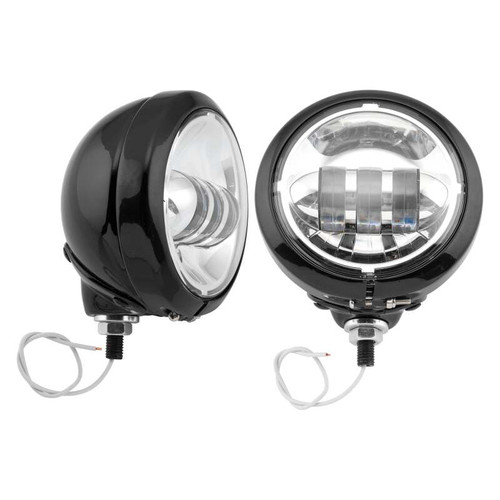 Letric Lighting 4.5in Passing Lamps Chrome - LLC-PL-CB Photo - Primary
