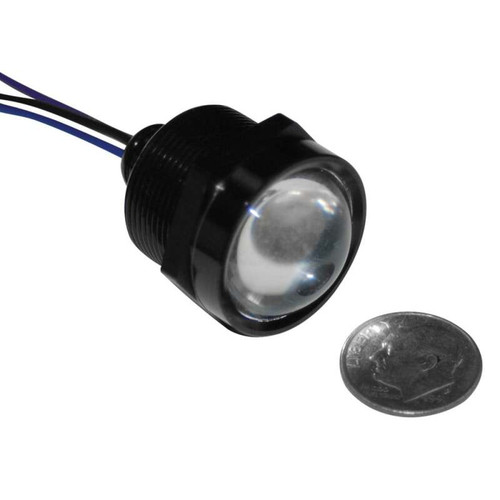 Letric Lighting Royal Flush LED 1in Black/Red/Red - LLC-RFBB-RR Photo - Primary