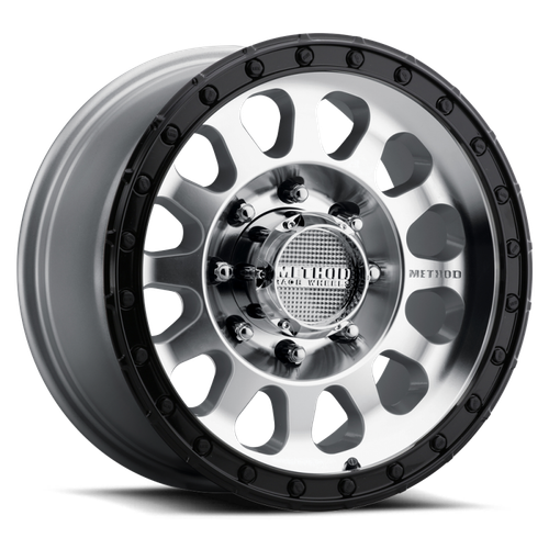 Method MR315 17x8.5 +25mm Offset 8x6.5 130.81mm CB Machined Wheel - Gloss Black Lip - MR315785801625 Photo - Close Up