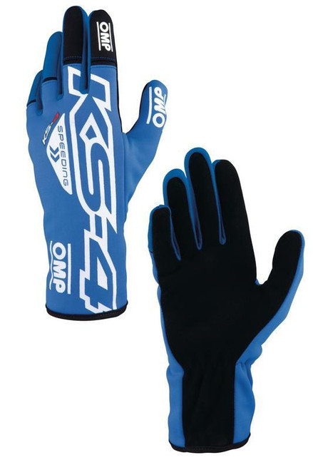 OMP KS-4 KART GLOVES BLACK SZ S - KB0-2750-A01-071-S Photo - Primary