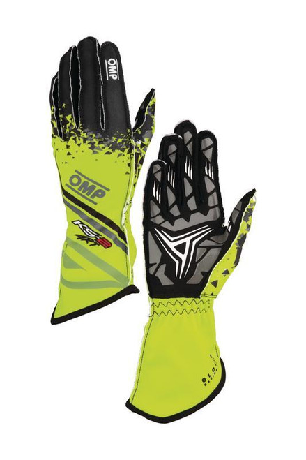 OMP KS-2 ART my2025 KART GLOVES RED / BLACK SZ 5 (KIDS) - KB0-2755-A01-060-005 Photo - Primary