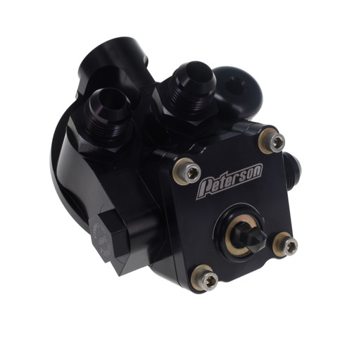 Peterson Fluid Systems Primer Filter Mount -10AN 1 1/2-16 - Right Side Inlet - 09-1572 Photo - Primary