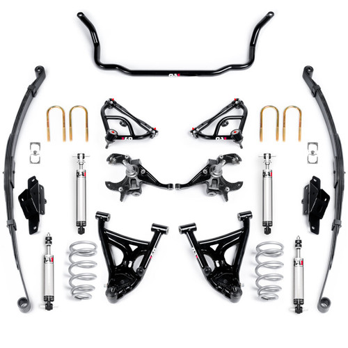 QA1 82-03 Chevy S10 2WD Handling Kit (2-4in/5in Drop) - Level 2 - HK02-GMS1 Photo - Primary