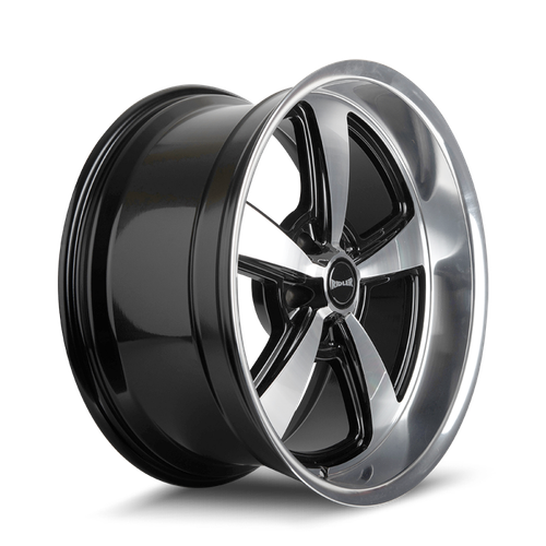 Ridler 652 20x8.5 / 5x120.65 BP / 0mm OS / 83.82mm Hub Gls Blk w/ Diamond Cut Face & Lip Wheel - 652-2861GBD User 1