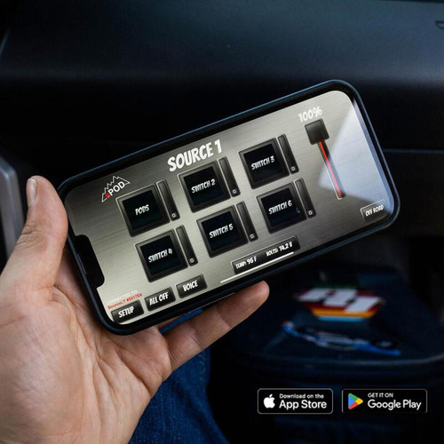 Spod 03-06 Jeep Wrangler TJ/LJ SourceLT Wireless Switch Controller - 870125 Photo - Close Up