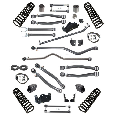 Synergy 07-18 Jeep Wrangler JKU 4 DR 4.5in Lift Stage 3 Suspension System - 8043-45 Photo - Primary