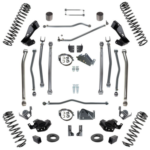Synergy 07-18 Jeep Wrangler JKU 4 DR 6.0in Lift Stage 4 Suspension System - 8044-60 Photo - Primary