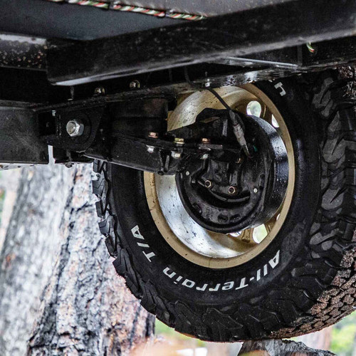 Timbren 2000lb HD Axle-Less Trailer Suspension w/ 4in Lift Spindle & Brake Flange - ASR2KHDS04 User 1