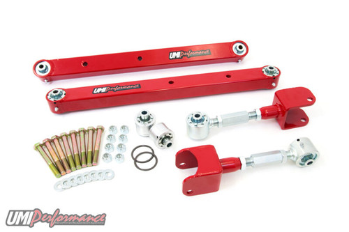 UMI Performance 65-67 GM A-Body Pro-Touring Rear Suspension Kit - Red - ABR724-R Photo - Primary