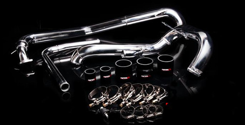 Weapon R Polished Upper Intercooler Piping for 08-10 Mitsubishi Evolution X - 501-111-110 Photo - Primary