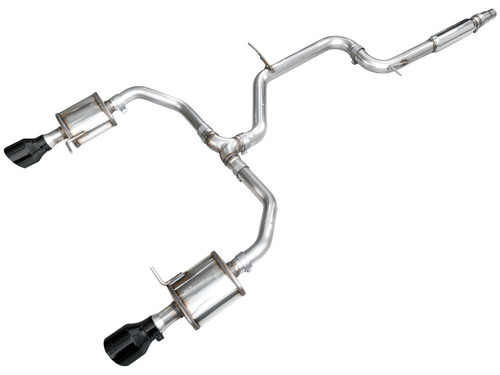 AWE Tuning 22-25 Volkswagen Jetta GLI Touring Edition Exhaust - Diamond Black Tips - 3015-33275 Photo - Primary