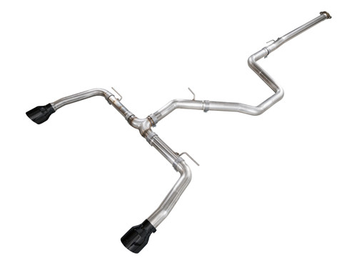 AWE Tuning 22-26 Hyundai Elantra N Track Edition Cat-Back Exhaust - Diamond Black Tips - 3020-33237 Photo - Primary