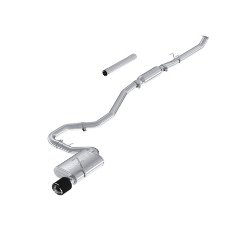 MBRP 22-26 Honda Civic Sedan Sport 2.0L T304SS 2.5in Cat-Back w/ Carbon Fiber Tip - S49053CF Photo - Primary