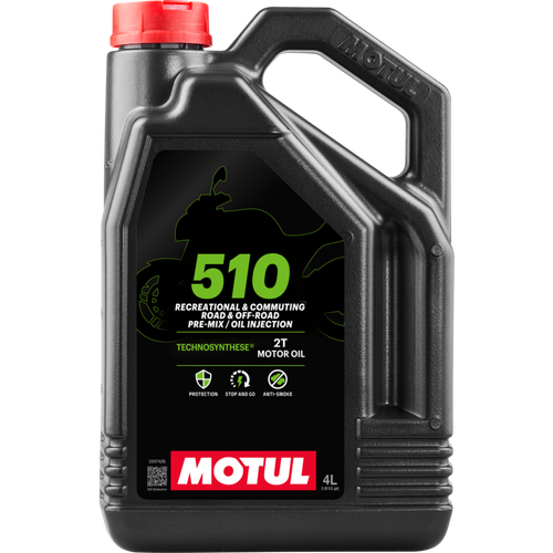 Motul 510 2T Pre-Mix Oil Injection 4X4L - 104030 Photo - Primary