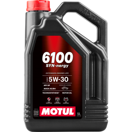 Motul 5L Technosynthese Engine Oil 6100 SYN-NERGY 5W30 - VW 502 00 505 00 - MB 229.5 - 113145 Photo - Primary