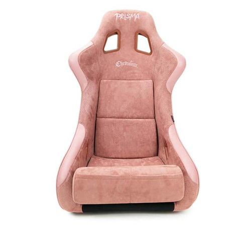 NRG FRP Bucket Seat (Large) Prisma-Chromatic Mauve Vegan Suede w/ Chameleon Back - FRP-302MUV-CHRMTC User 1