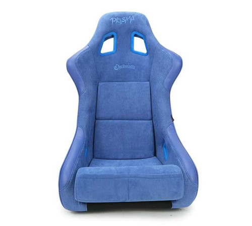 NRG FRP Bucket Seat (Large) Prisma-Chromatic Royal Blue Vegan Suede w/ Chameleon Back - FRP-302RBL-CHRMTC User 1
