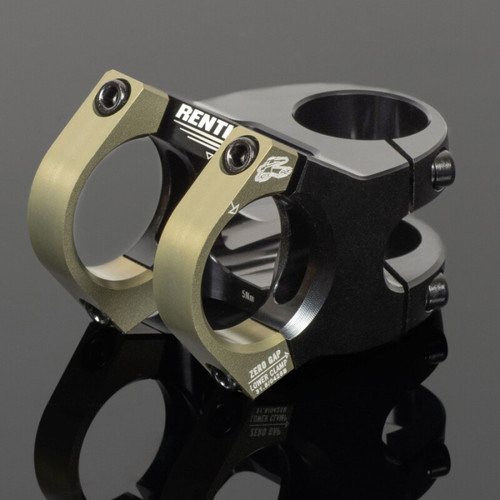 Renthal V2 Apex Stem 31.8 x 50 mm. - Black/AluGold - STM125-02-005-01 Photo - Primary