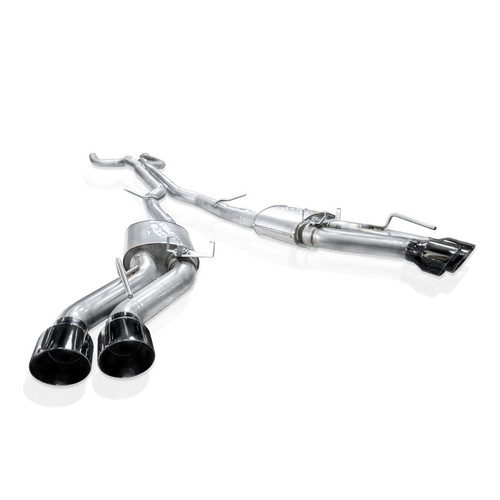 Stainless Works 22-25 Cadillac CT5-V Blackwing Catback Exhaust - Black Chrome Tips - CT5V22CB-BC Photo - Primary