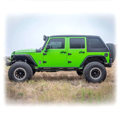 Turn Offroad 2007-2018 Jeep JK 4 Door Fastback Hardtop 1 Piece Primer (Paintable) - HTJKFB-M4P Photo - Close Up