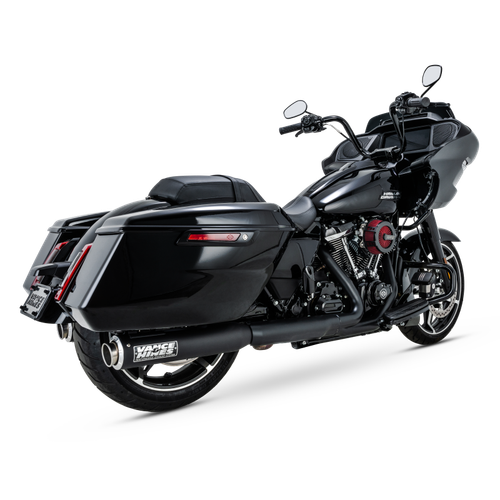 Vance & Hines 17-24 Harley-Davidson Touring Supersport Slip-On - Black - 46721 Photo - Primary