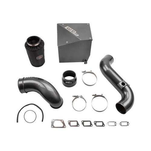 Wehrli 11-16 Chevrolet 6.6L Duramax LML 4in Intake Kit Stage 2 - Chevy Orange - WCF100304-CRO Photo - Primary