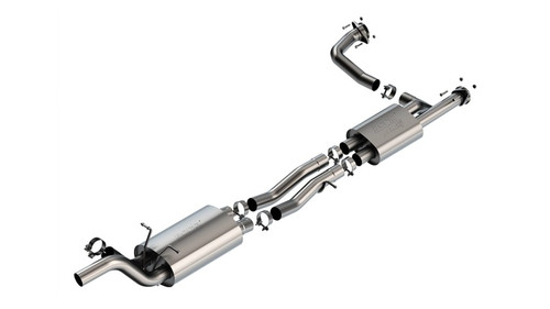 Borla 25-26 RAM 1500 RHO 3.0L V6 3in ATAK Exhaust Mid-Section - 145.1in WB - 60756 Photo - Primary